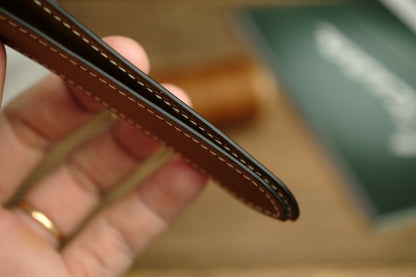 Black Shellcordovan Leather Cartier Watch Strap
