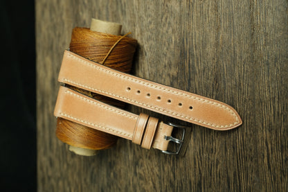 Natural Shell Cordovan Quick Release Watch Strap