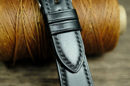 Black Shell Cordovan Quick Release Watch Strap