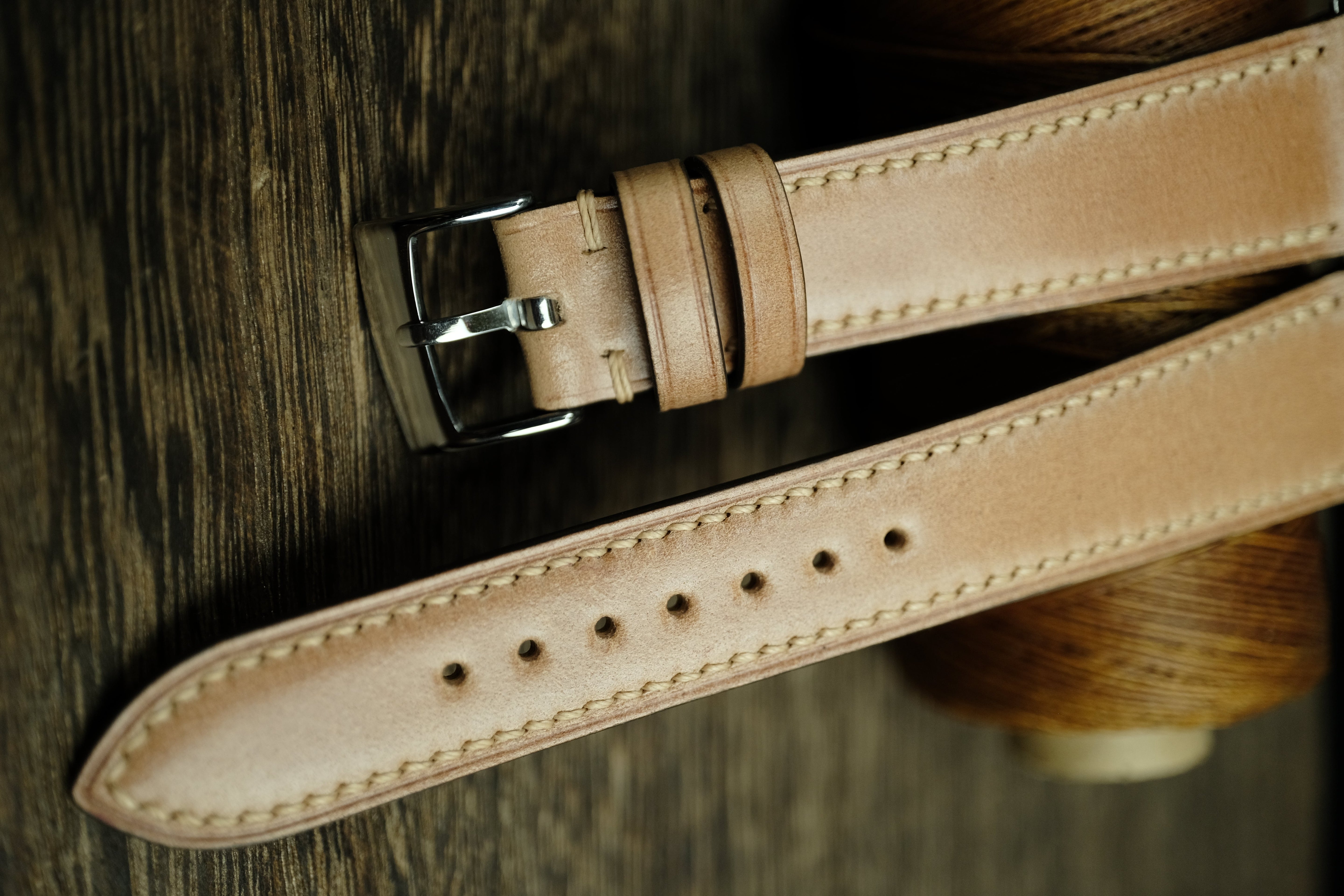 Natural Shell Cordovan Quick Release Watch Strap