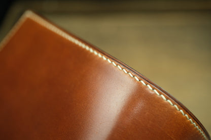 Men’s Bifold Wallet, Horween Shell Cordovan Leather