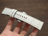 PANERAI WATCH BAND HANDMADE, ALLIGATOR HIMALAYAN LEATHER.