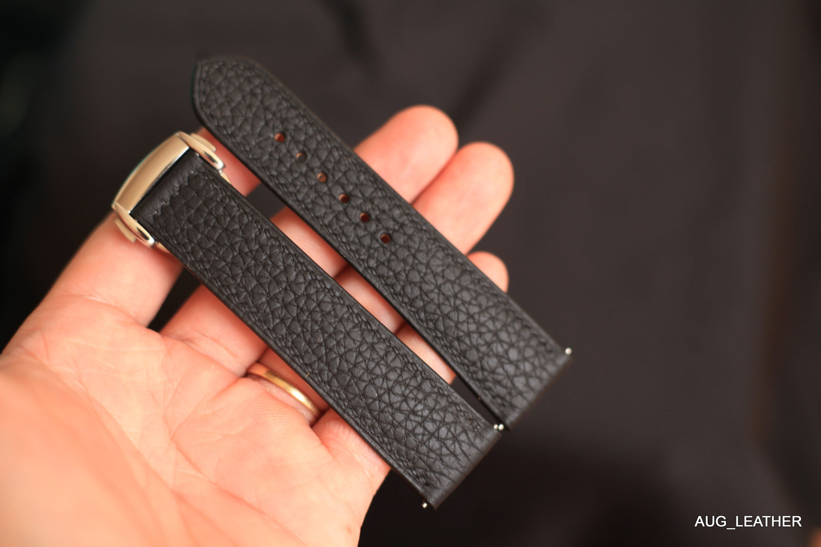 Leather Watch Strap 20mm, Omega Watch Band Quick Release