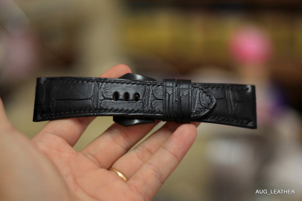 panerai leather watch strap