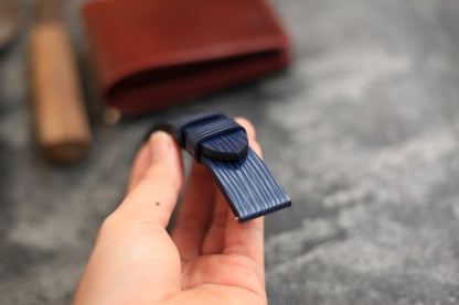 Panerai Watch Band Handmade, Epi Dark Blue Leather