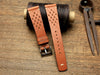 Rally Vacheta Leather Watch Strap With Square End, Quick Release Spring Bar
