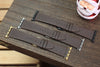 brown leather apple watch strap