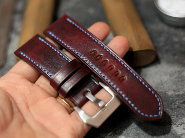 brown panerai luxury watch strap