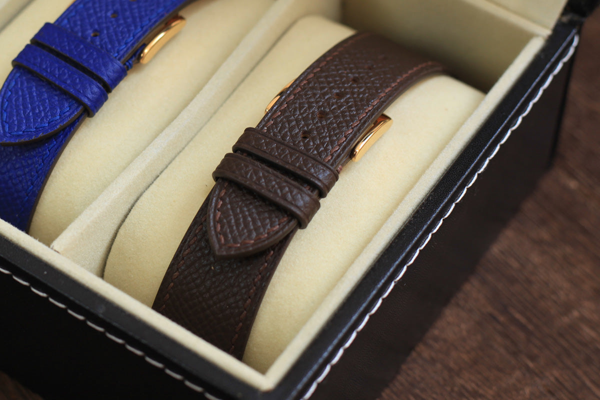 brown strap for apple watch