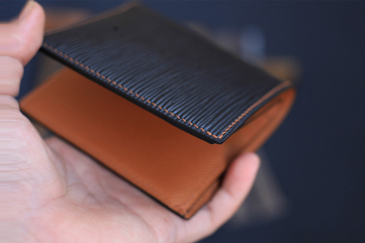 epi leather mens wallet