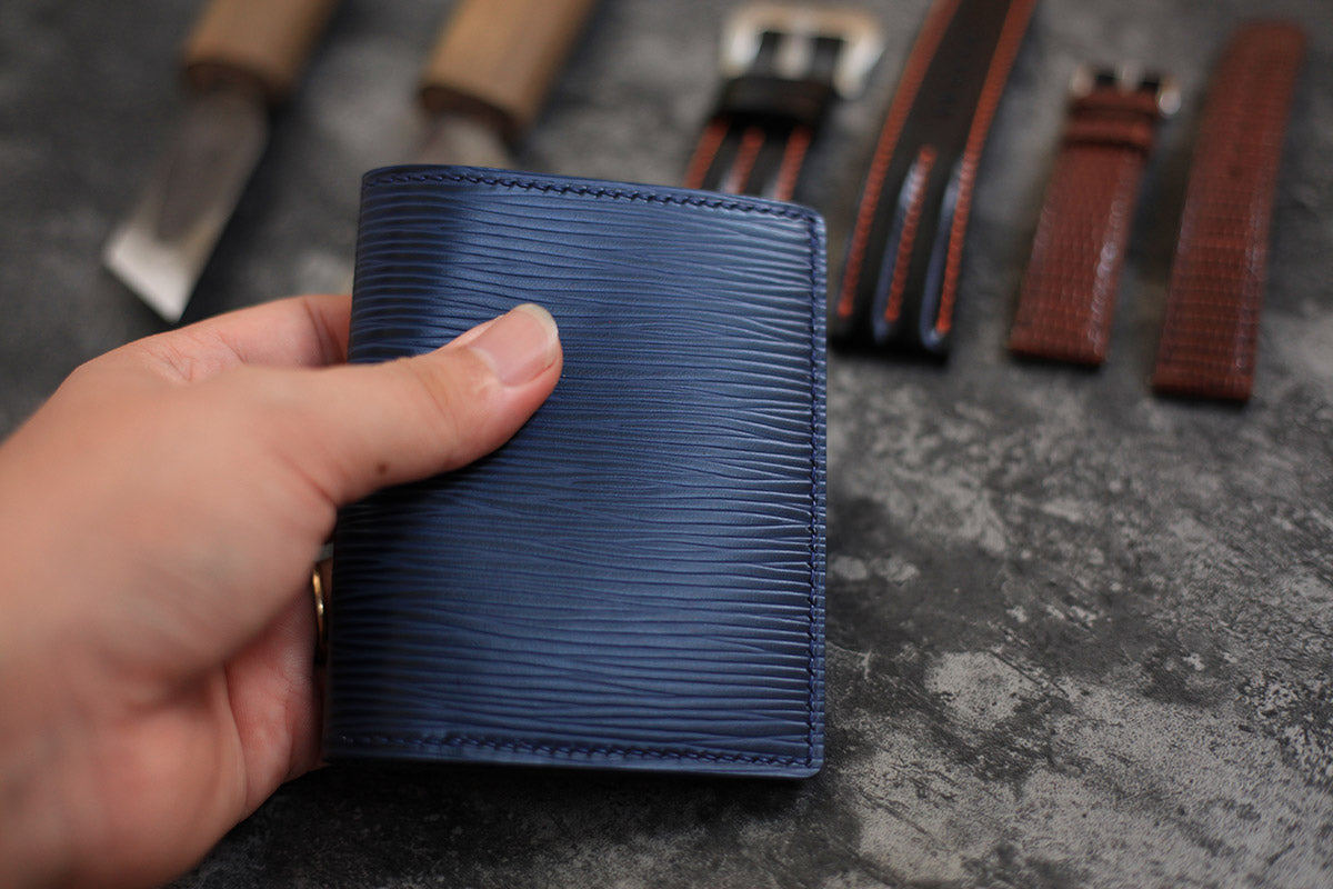 epi lv leather mini wallet