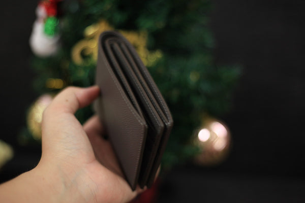 epsom bifold leather wallet