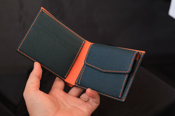 epsom leather coin pocket wallet