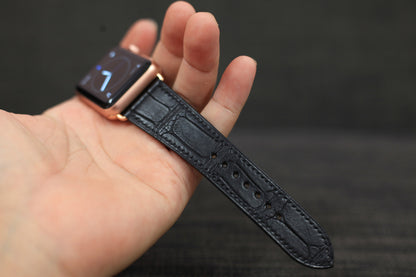 leather apple watch strap