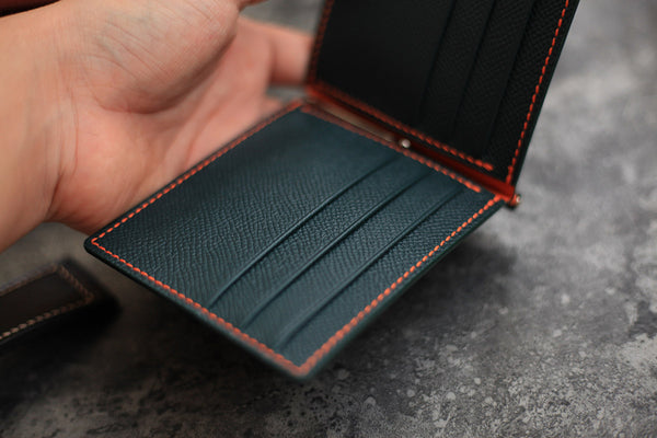 money clip wallet with card slots
