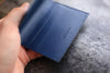 navy blue epi lv leather mini wallet