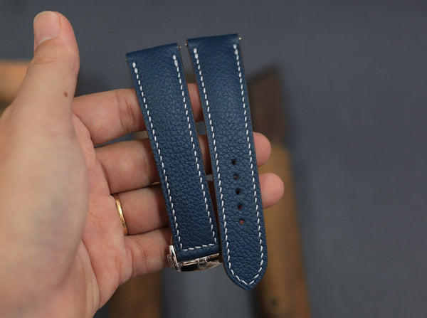 navy blue omega watch band