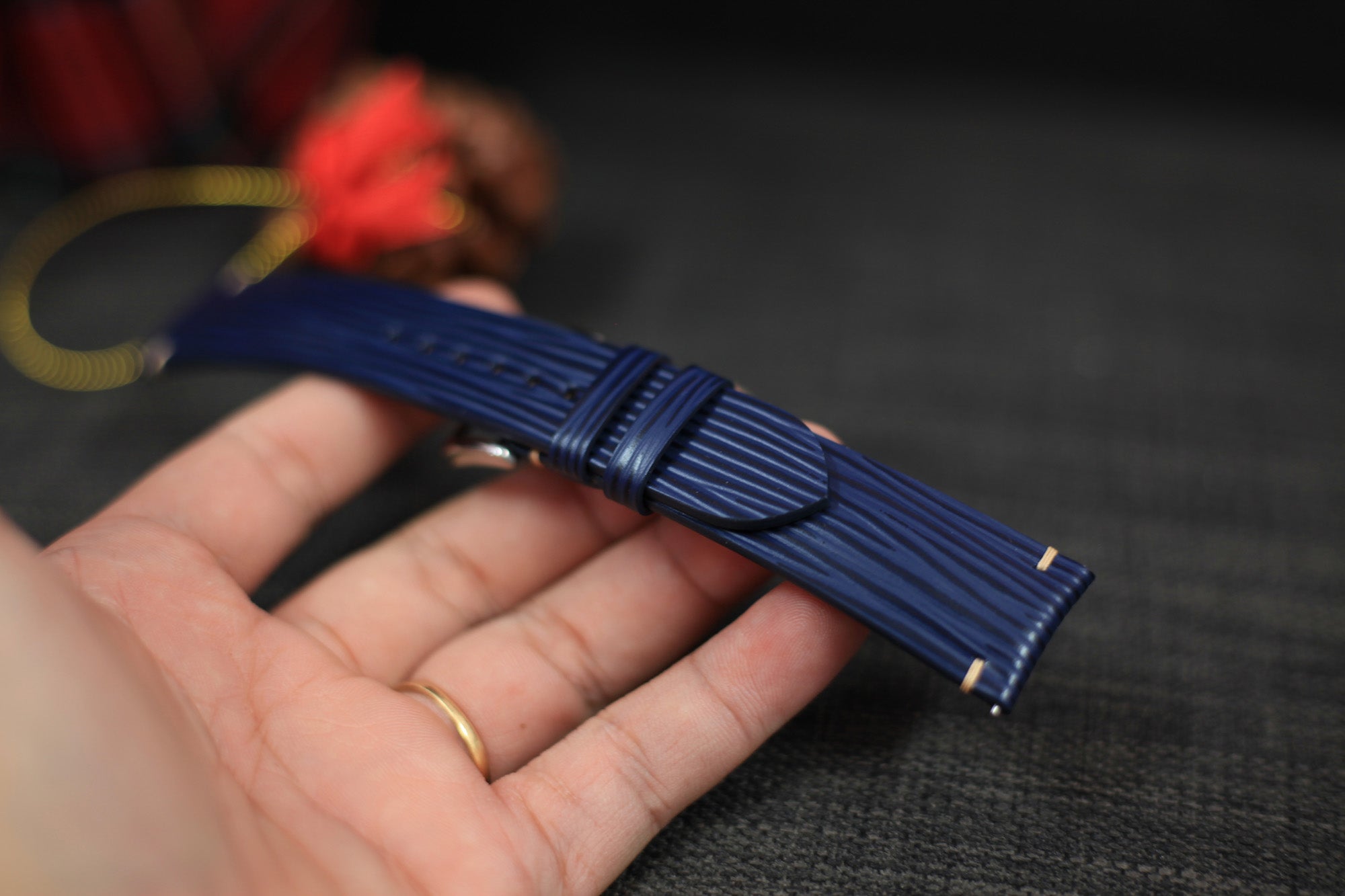 navy blue rolex band