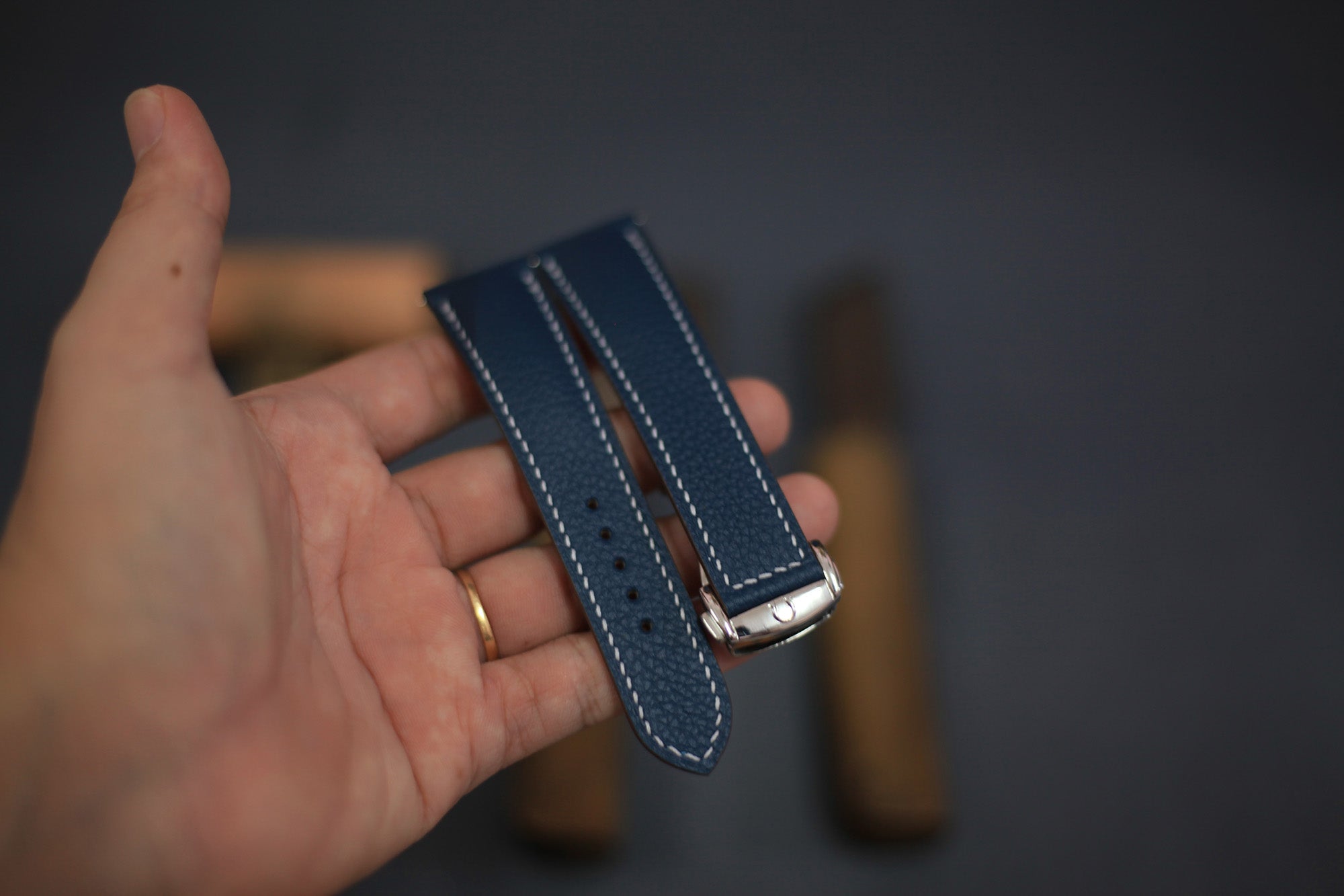 navy blue watch band