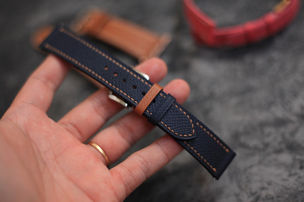 navy blue watch strap for omega