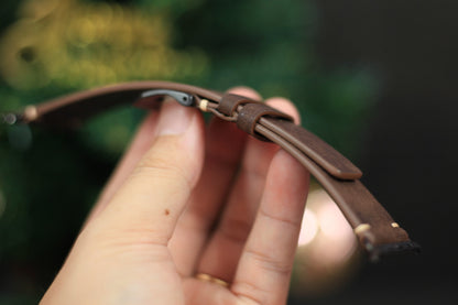 pueblo leather watch band